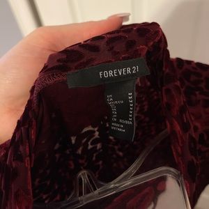 Velvet turtle neck top.